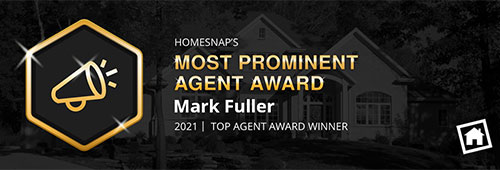 2021 homesnap award most prominent agent mark fuller